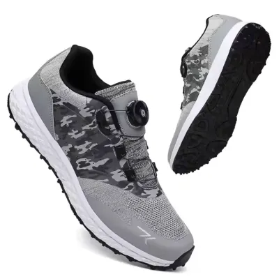 MEN MICROFIBER GOLF SHOES